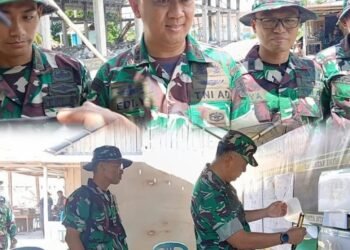 Dandim 1307/Poso Terjun Ke Lapangan, Pantau Secara Langsung Perkembangan Situasi Pasca Gempa 6,0 SR di Poso Pesisir