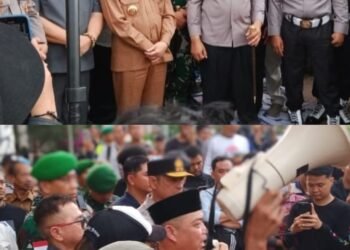 Aksi Damai Mahasiswa dan Masyarakat Kalbar Disambut Forkopimda, Aspirasi Akan Dikawal ke Pusat