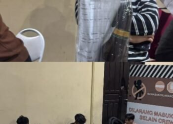 Kedapatan Bawa Bom Molotov dan Senjata Tajam, Penyusup Aksi Demo Depan DPRD Kalbar di Ringkus Polisi 