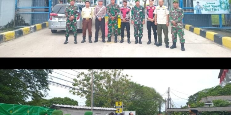 Polres Bangka Barat, TNI, dan Satpol PP Perketat Pengamanan di DPRD dan Pelabuhan Mentok