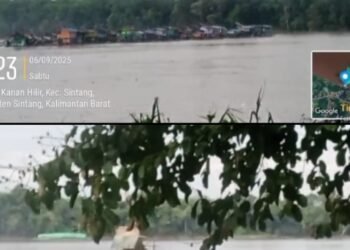 Instruksi Mabes Polri di Abaikan? PETI di Sungai Kapuas Sintang Terus Beroperasi, APH Tutup Mata