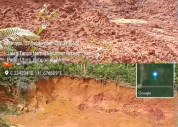 Diduga Ilegal, Kuari Galian C Milik Kades di Melawi Dipertanyakan.