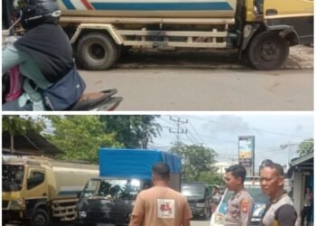 Ngeri!!,, Seorang Mahasiswa Tewas Terlindas Truk Tangki di Kubu Raya