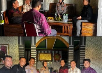 Silaturahmi Kapolres Landak dengan Ketua MABM Perkuat Sinergi Jaga Kamtibmas