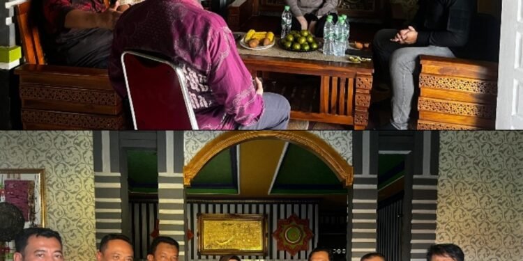 Silaturahmi Kapolres Landak dengan Ketua MABM Perkuat Sinergi Jaga Kamtibmas