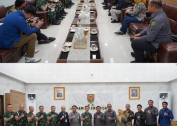 Perkuat Sinergi Lintas Sektoral, Pangdam II/Sriwijaya Terima Audiensi Kejaksaan Agung RI