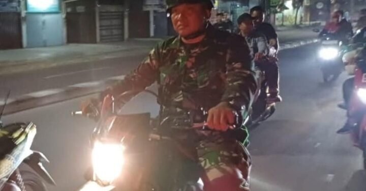 TNI Gelar Patroli Malam Begal