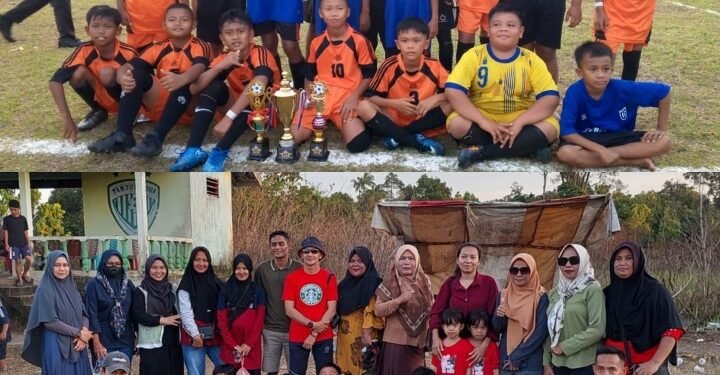 Bangga! SD Negeri 001 Selayar Raih Piala Bergilir Turnamen Mini Soccer Tingkat Kecamatan