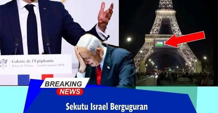 Netanyahu Pusing! Macron Resmi Akui Palestina, Gelombang Dukungan Barat Muncul
