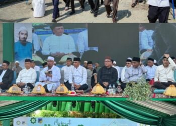Penuh Khidmat dan Kebersamaan, Pangdam XXIII/Palaka Wira Hadiri Haul ke-19 Al Habib Abubakar Bin Abdullah Bin Syech Abubakar Bin Salim dan Maulid Akbar di Parigi Moutong
