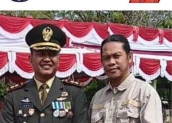 Ketua PWK Hadiri Undangan Upacara Bersama HUT TNI ke 80 di Lapangan Kodim 1203 Ketapang