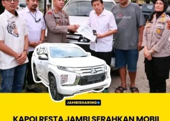Tangis Haru Iringi Penyerahan Mobil Mendiang Nindia Kepada Keluarga