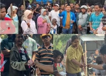 Kompak!! Masyarakat Desa Bumbung Buktikan Gotong Royong, Hasil Sawit 364 Hektare Dibagi ke 192 KK