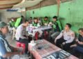 Sambang Pangkalan Ojek dan Betor Kasat Lantas Polres Langkat Ajak Komunitas Driver Wujudkan Zero Kecelakaan