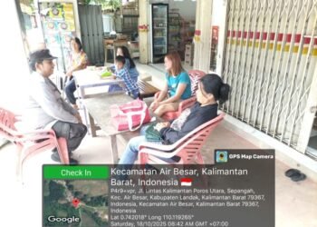 Duduk Satu Meja, Polisi dan Warga Air Besar Kompak Bahas Keamanan Lingkungan