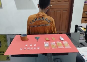 Polres Bangka Barat Ungkap Kasus Narkotika, Pelaku Masih di Bawah Umur