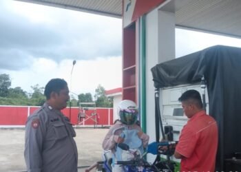Cegah Penyimpangan BBM, Polisi Gencarkan Patroli Siang di SPBU Wilayah Sengah Temila