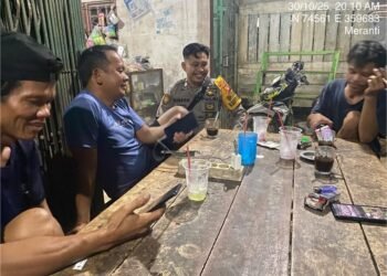 Polsek Meranti Intensifkan Patroli Malam untuk Antisipasi Kejahatan Jalanan