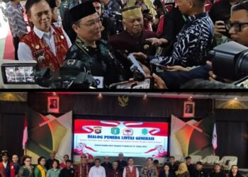 Ratusan Pemuda Kalbar Deklarasikan Tekad Bangun Daerah dalam Bingkai Kebhinekaan