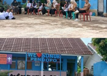 SD Negeri 08 Kecamatan Pendopo Laksanakan Rutinitas Setiap Minggu