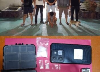 Unit Reskrim Polsek Tebing Tinggi Amankan Terduga Pelaku Penyalahgunaan Narkotika Jenis Sabu Beserta Barang Bukti