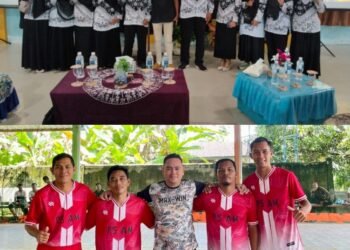 Sambut HUT PGRI ke-80, PGRI Cabang Kecamatan Selayar Turut Serta Memeriahkan.