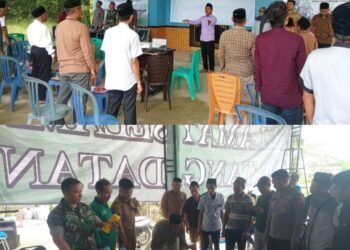 Gapoktan Kampao Dikukuhkan, Babinsa Blega Ajak Petani Perkuat Ketahanan Pangan Lewat Pupuk Organik