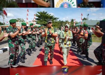 Jaga Moril dan Kesiapan Operasional, Pangdam XII/Tpr Kunjungi Korem 121/Abw