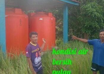 Masyarakat Pulau Berlian: “Pembangunan Bak Air Bersih T.A 2023 Tidak Bermanfaat dan Terbengkalai”