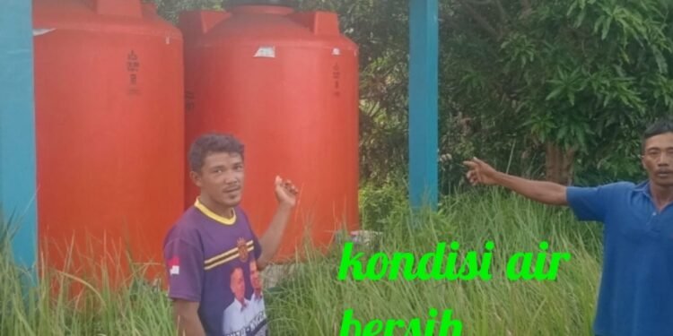 Masyarakat Pulau Berlian: “Pembangunan Bak Air Bersih T.A 2023 Tidak Bermanfaat dan Terbengkalai”