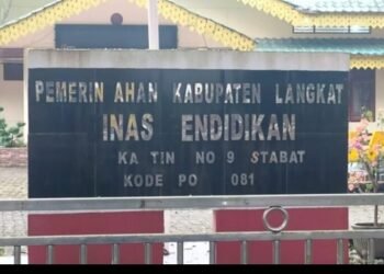 Ilham Bangun Resmi Sebagai Plt Kepala Dinas Pendidikan Kabupaten Langkat