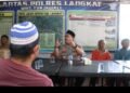 Kapolres Langkat Melaksanakan Jum’at Curhat dan Makan Bersama Abang Penarik Becak, Serta Sampaikan Pesan Kamtibmas