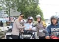 Polres Dumai Bagikan Helm Gratis dalam Operasi Zebra 2025 untuk Tingkatkan Keselamatan Berlalu Lintas