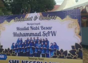 SMK Negeri 1 Nisam Peringati Maulid Nabi Muhammad SAW 1447 H