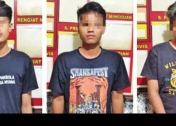 Anak di Bawah Umur Jadi Korban Pengeroyokan, 3 Pelaku Dijebloskan ke Sel Tahanan Polsek Purwosari Pasuruan 