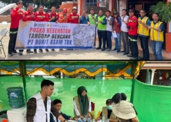 Wujud Kepedulian, PTBA Kirim Bantuan dan Tim Tanggap Bencana ke Wilayah Terdampak Banjir Sumatera