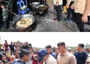 Presiden Prabowo Subianto Tinjau Langsung Tenda Pengungsian Korban Bencana di Bireuen