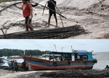 Aktivitas Ilegal di Sungai Bembang: Karsono Disebut Terkait Pembakaran Kabel Tembaga