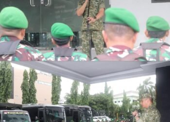 Korem 051/Wijayakarta Gelar Apel Siaga Pengamanan Natal 2025