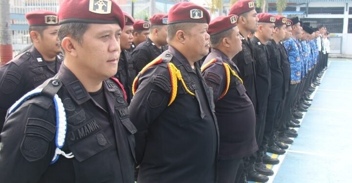 Bersatu dan Berdaulat Menuju Indonesia Maju, Lapas Pekanbaru Laksanakan Upacara Peringatan HUT Ke-54 KORPRI
