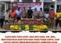 Kapolres Pidie Salurkan Bantuan Akpol 2005 Untuk Warga Terdampak Banjir di Kabupaten Pidie