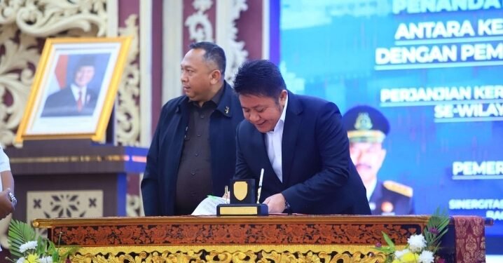 Pemprov Sumsel–Kejati Teken MoU Pidana Kerja Sosial, Siap Terapkan KUHP Baru 2026