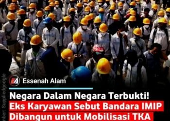 Fakta Mengejutkan!! Mantan Karyawan PT.IMIP “Keberadaan Bandara IMIP Untuk Mobilisasi TKA Cina”