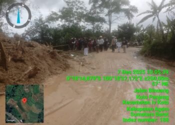 Cuaca Ekstrem di Kecamatan Matur – Agam, Hujan Deras Belum Berhenti dan Potensi Longsor Susulan Meningkat