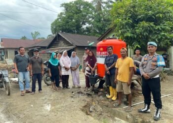 Kapolda Sumut Bangun Sumur Bor untuk Warga Sorkam, Wujud Kepedulian Polri Pulihkan Kehidupan Pascabanjir