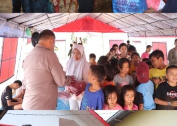 Peduli Masa Depan Anak Bangsa, Wakapolri Beri Bantuan Seragam Sekolah Pasca Bencana di Tapteng