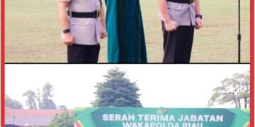 Dilantik Kapolda Irjen Herry Heryawan, Ini Daftar Pejabat Baru Polda Riau