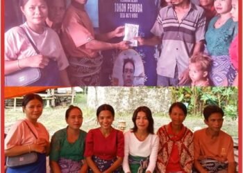 Tokoh Pemuda Desa Watu Wona Bersatu Bangun Solidaritas dan Harapan: Melayat di Rumah Duka Almarhum