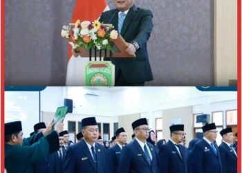 Gubernur Herman Deru Lantik 154 Pejabat, Tegaskan Percepatan Kinerja Birokrasi Pemprov Sumsel
