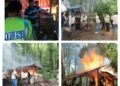 Polsek Pancur Batu Gerebek Lokasi Diduga Sarang Narkoba dan perjudian di Sibolangit 